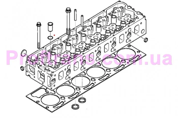 5003065045 кольцо резиновое O-RING форсунки Renault Premium 420 26.9*2.6- фото № 2