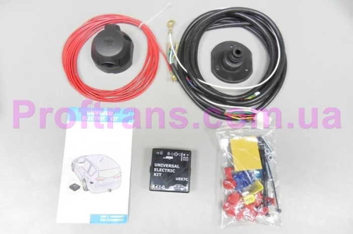 40947 UEK-7C URBENI розетка для прицепа 14V универсальная- фото № 1