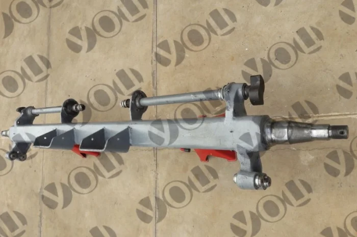 Ось BPW ECO для полуприцепа SCHMITZ CARGOBULL 2438743011 + запчасти к оси- фото № 1