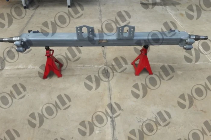 Ось BPW ECO для полуприцепа SCHMITZ CARGOBULL 2438743011 + запчасти к оси- фото № 3