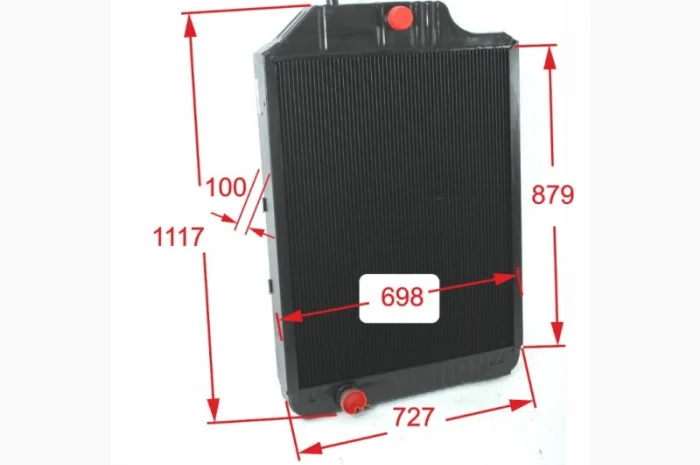 Радиатор водяной для трактора John Deere 8430- фото № 1