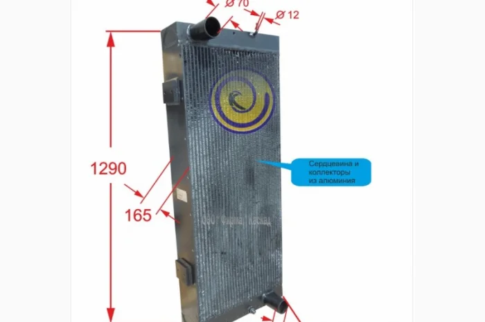 Радиатор водяного охлаждения Atlas Copco Roc L18- фото № 1