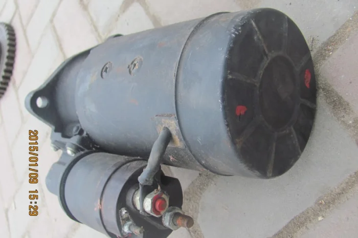 Стартер двигателя д-144 трактора т-40- фото № 3