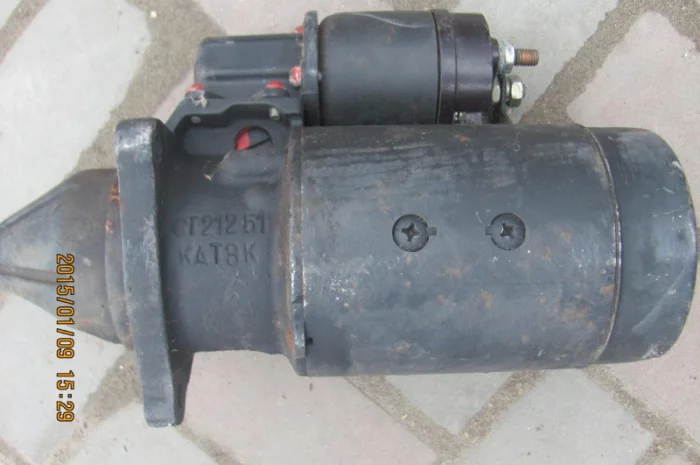 Стартер двигателя д-144 трактора т-40- фото № 4