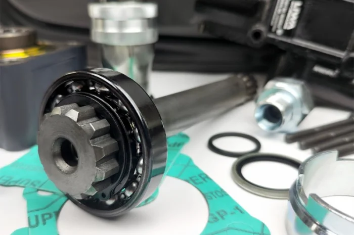 Комплект гідравліки на тягач Daf, MAN з КПП ZF з боковим сталевим баком- фото № 8