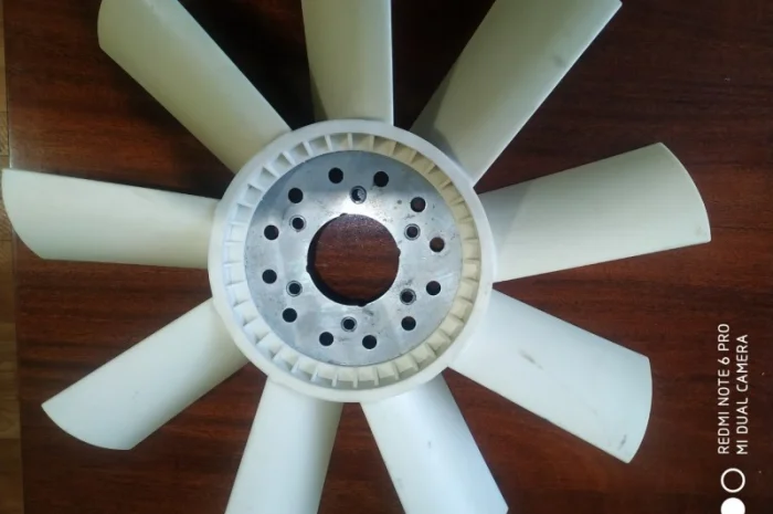 Крыльчатка вентилятора Д-260. 262 и модификации 9-ти лопастная- фото № 1