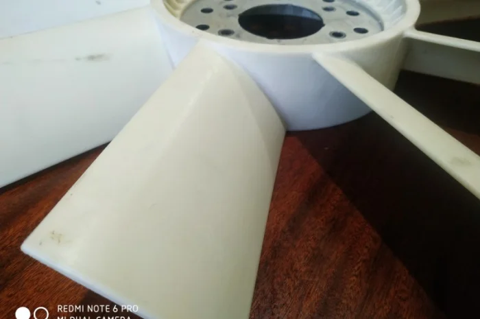 Крыльчатка вентилятора Д-260. 262 и модификации 9-ти лопастная- фото № 2