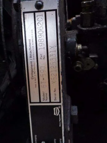 Мотор Cummins Case 6T-590 case 1188- фото № 2