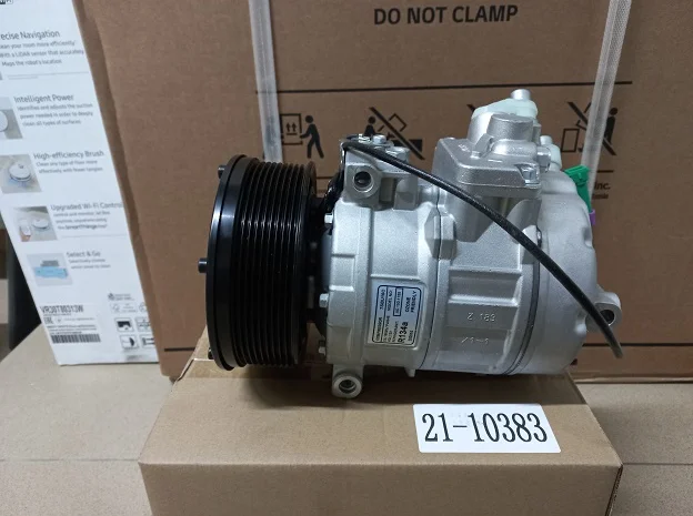 Компрессор кондиционера 7SBU16C комбайна CLAAS Jaguar 743645.2, 00 0743 645 2, 2009404050- фото № 2