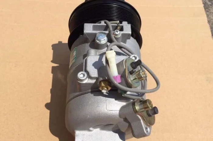 Компрессор кондиционера 7SBU16C комбайна CLAAS Jaguar 743645.2, 00 0743 645 2, 2009404050- фото № 5