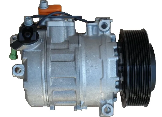 Компрессор кондиционера 7SBU16C комбайна CLAAS Jaguar 743645.2, 00 0743 645 2, 2009404050- фото № 8