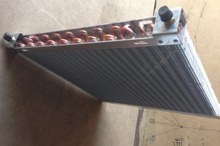 Радиатор (конденсатор) кондиционера на комбайн Дон 1500, трактор ХТЗ- фото № 5