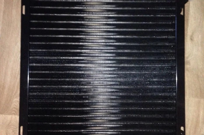 Конденсатор радиатор кондиционера комбайна Славутич Нива Лан Клаас Бизон- фото № 3