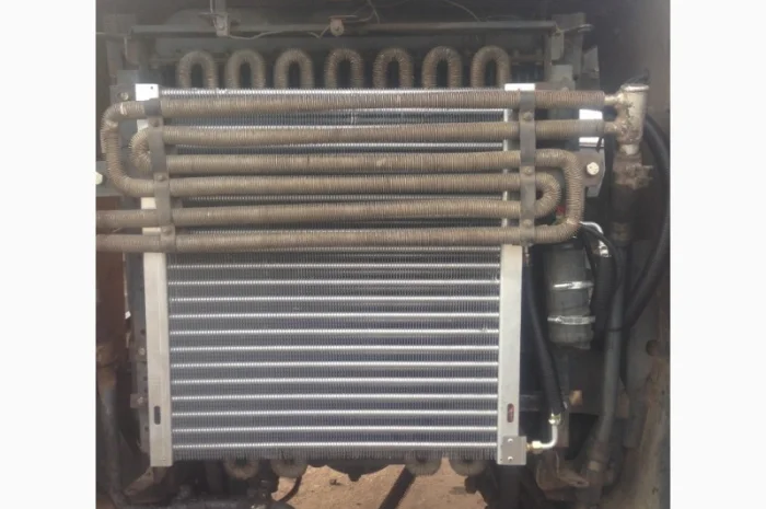 Конденсатор радиатор кондиционера комбайна Славутич Нива Лан Клаас Бизон- фото № 4