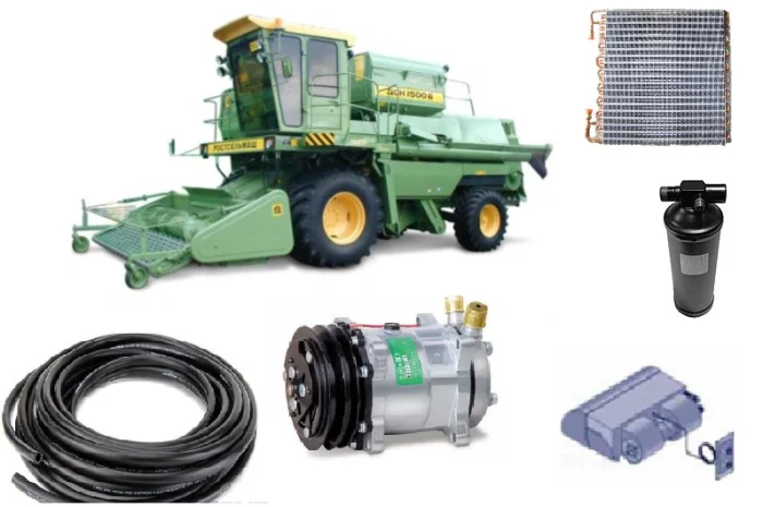 Компрессор кондиционера на комбайн ДОН 1500 Б- фото № 1