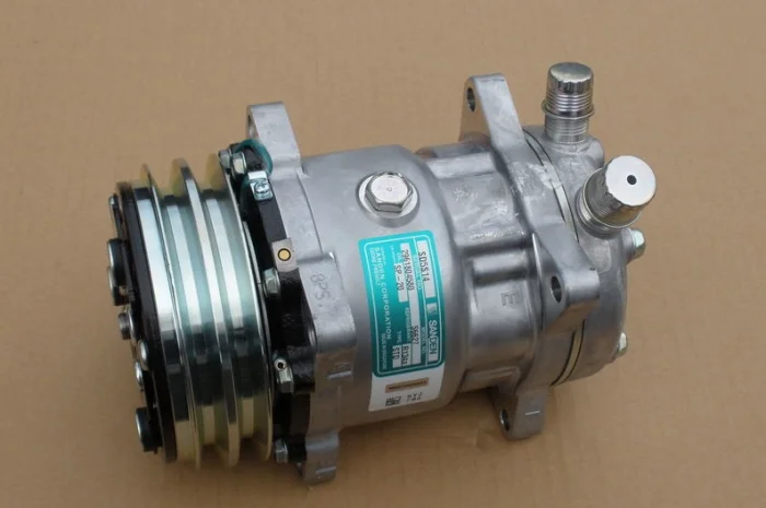 Компрессор кондиционера на комбайн ДОН 1500 Б- фото № 4