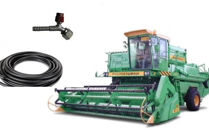 Шланг кондиционера комбайна Дон 1500Б 1400мм Компрессор-радиатор- фото № 2