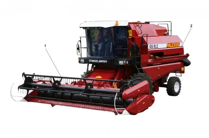 Компрессор на комбайн Палессе КЗС-1218, Палессе КЗС-812 5H14 24В- фото № 3