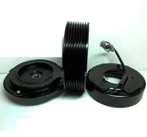 Муфта компрессора Denso 10PA15C/17C/20С, 10S17C John Deere, Claas, Fendt PV8 124.5mm 12V- фото № 1