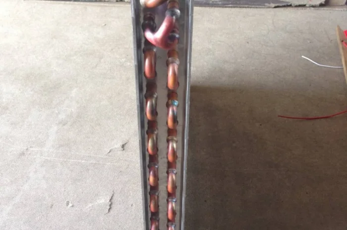 Радиатор конденсатор кондиционера комбайна Claas Mega 203 204 Клаас 565x570x45- фото № 8