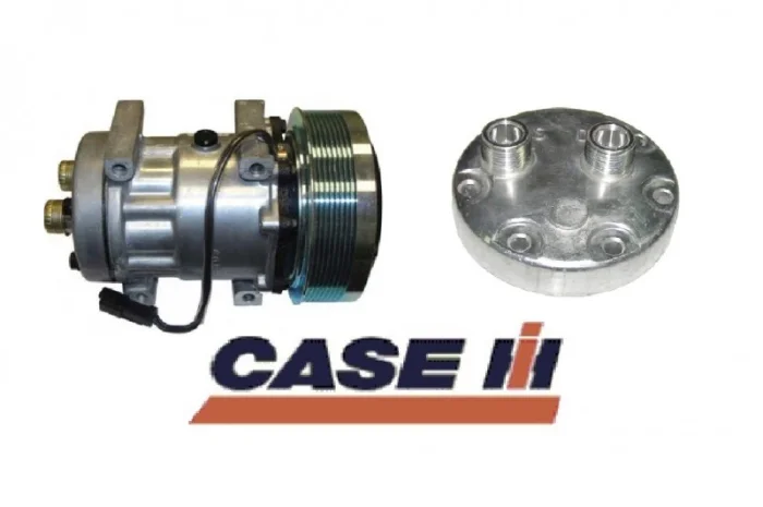 Компрессор кондиционера Claas Lexion 7H15 8PV (0007963460)- фото № 1