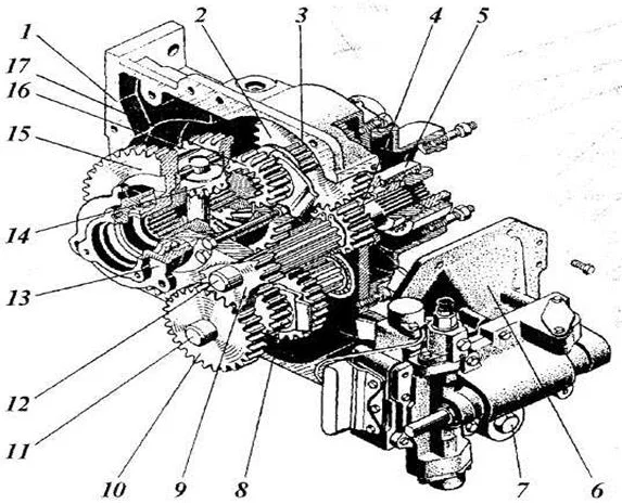 Шестерни коробки передач КПП комбайн ДОН-1500 (п-во СССР)- фото № 1