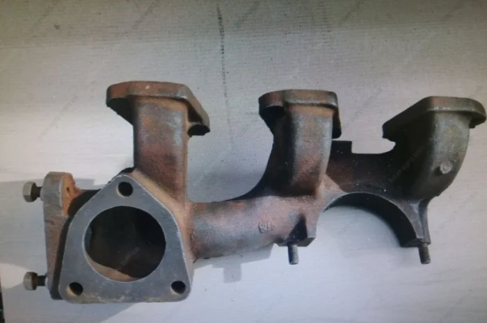 Коллектор выпускной задний СМД-31, ДОН-1500 (31-07С2)- фото № 1