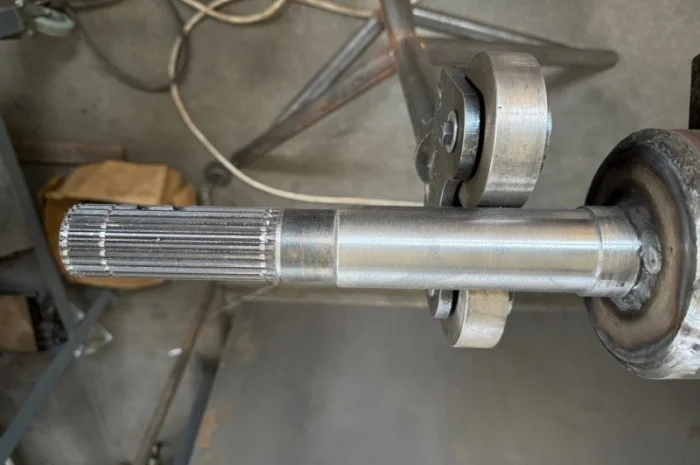 Ротор подрібнювача комбайна / Січкарня комбайна / Вал ротора соломоподрібнювача комбайна- фото № 2