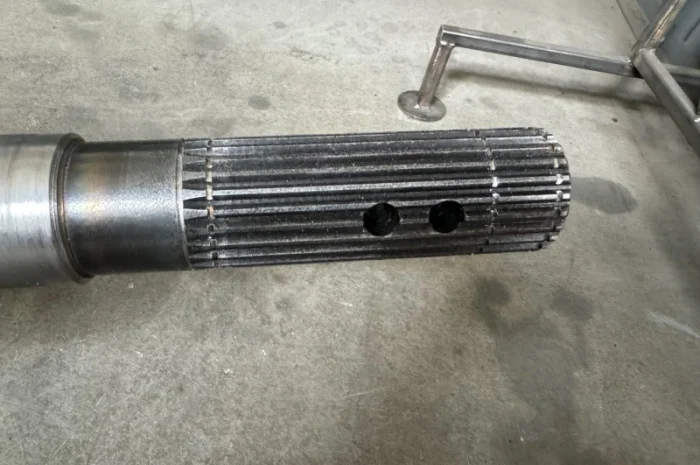 Ротор подрібнювача комбайна / Січкарня комбайна / Вал ротора соломоподрібнювача комбайна- фото № 5