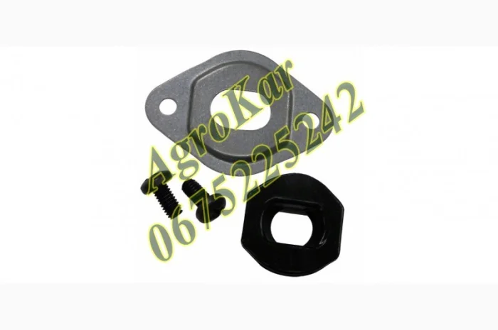 Накладка H87044, H87192, H86918 металлическая пальца шнека жатки- фото № 1