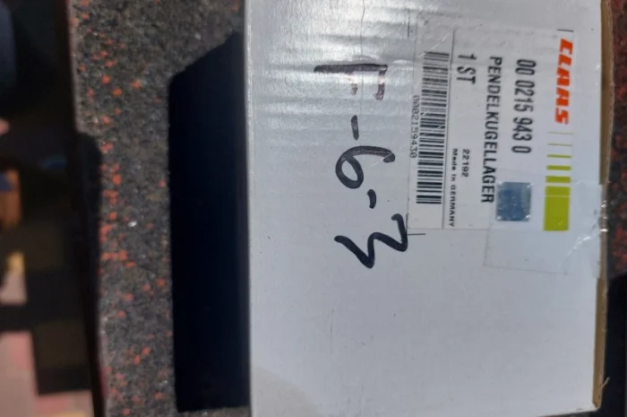 0002159430, 2159430 ПІДШИПНИК CLAAS (КЛААС)- фото № 1