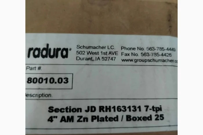 H163131 Сегмент ножа жатки RASSPE Germany (John Deere) (80010.03)- фото № 1