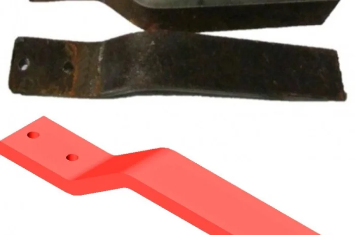 Стійка бритви КРН ( Ліва або Права ), - Н043.09.405- фото № 1