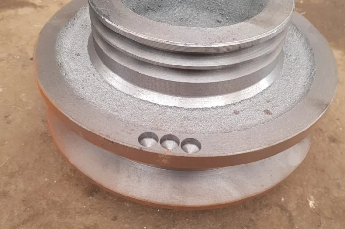 Шкив двигателя Нива Ск-5 комбайна 54-10253 привода ходовой- фото № 1