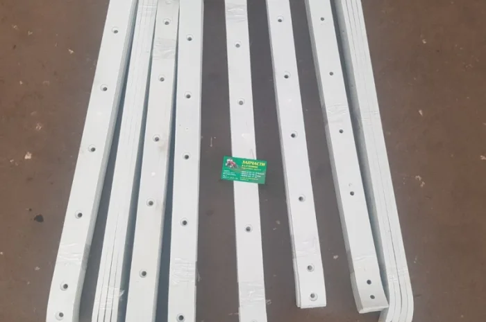 Накладка транспортера наклонной камеры ДОН-1500 полиамидная- фото № 2