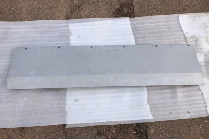 Продам панель жатки John Deere правая, АН 214218, нержавеющая сталь- фото № 2