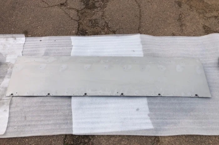 Продам панель жатки John Deere левая AH 214217, нержавеющая сталь- фото № 8