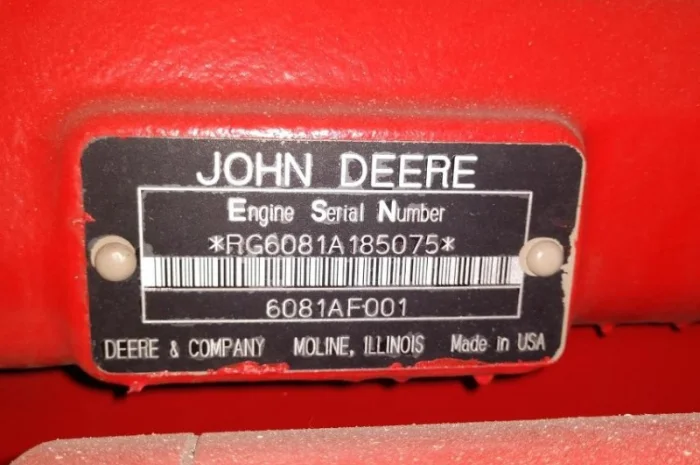 Продам двигун Джон Дір John Deere 6081 для комбайна (150 м/г)- фото № 2