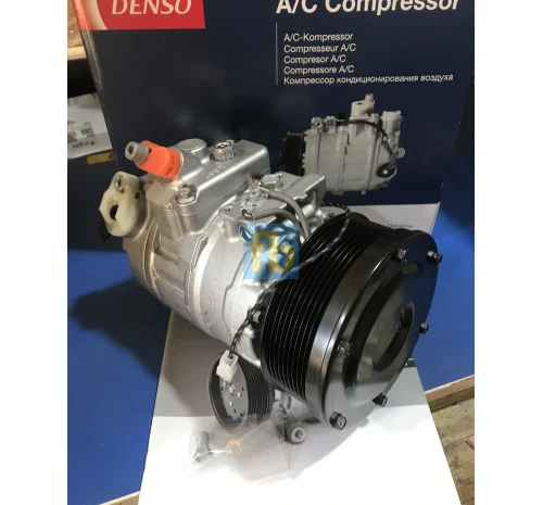 Компрессор кондиционера DENSO 7SBU16C 130mm 9PK 12V- фото № 2