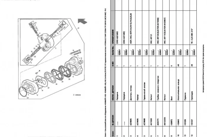 Каталог запчастей Джон Дир 942 - John Deere 942 книга на русском языке- фото № 2