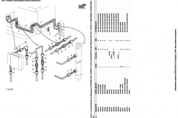 Каталог запчастей Джон Дир 940 - John Deere 940 на русском языке- фото № 2