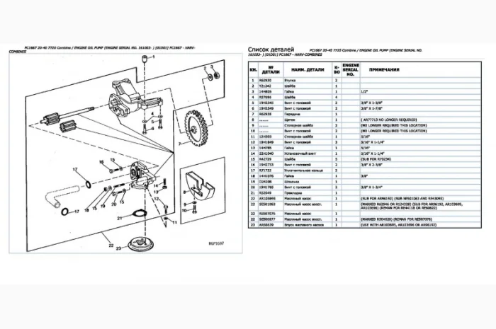 Каталог запчастей Джон Дир 7720 - John Deere 7720 на русском языке в печатном виде- фото № 2
