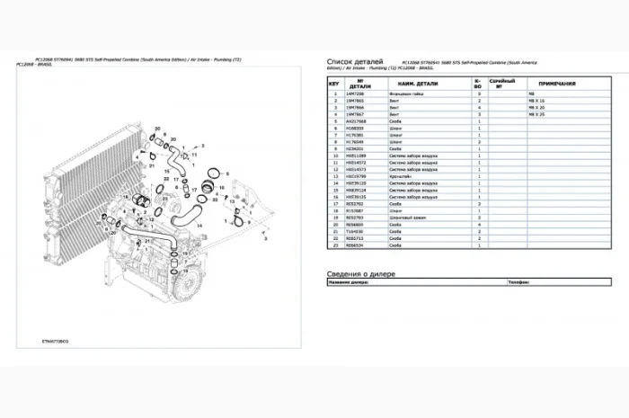 Каталог запчастей Джон Дир S680 STS - John Deere S680 STS книга на русском языке- фото № 2