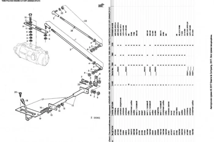 Каталог запчастей Джон Дир 970 - John Deere 970 на русском языке в печатном виде- фото № 2