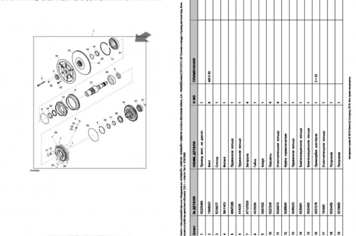 Каталог запчастей Джон Дир S680HM - John Deere S680HM книга на русском языке- фото № 2