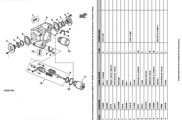 Каталог запчастей Джон Дир 1570 - John Deere 1570 книга на русском языке- фото № 2
