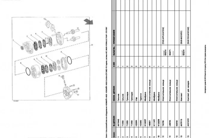 Каталог запчастей Джон Дир 6620 - John Deere 6620 на русском языке в печатном виде- фото № 2