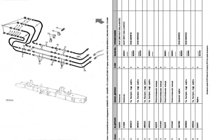 Каталог запчастей Джон Дир 7721 - John Deere 7721 книга на русском языке- фото № 2