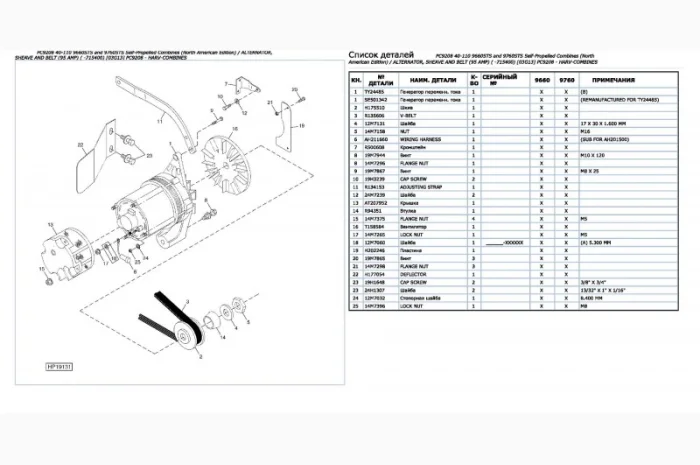Каталог запчастей Джон Дир 9660STS - John Deere 9660STS на русском языке в печатном виде- фото № 2