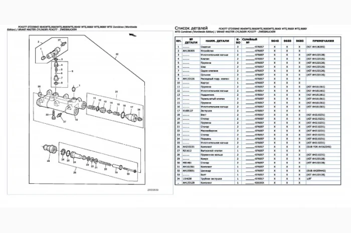 Каталог запчастей Джон Дир 9660WTS - John Deere 9660WTS книга на русском языке- фото № 2
